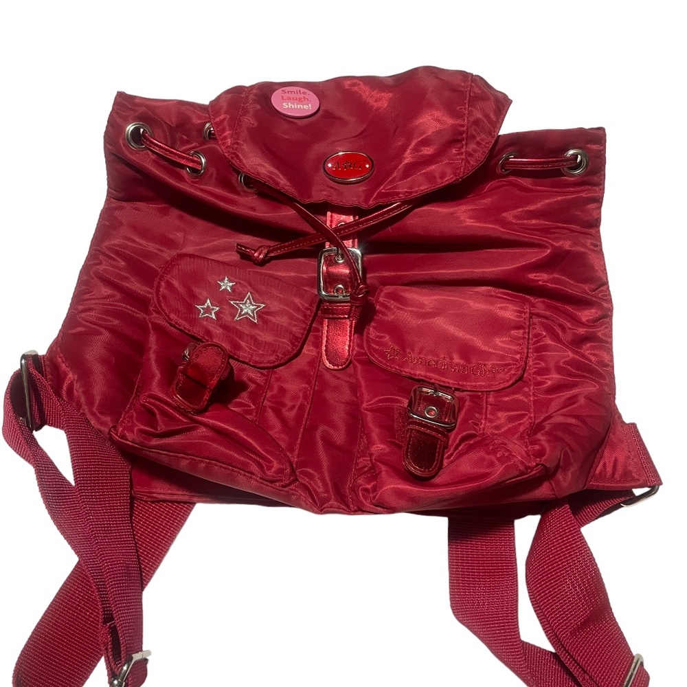 American Girl Red Back Pack Bath and Body Works Collab